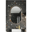 Scudo Aubrey LED Mirror with Black Frame 500x800mm - MIRROR011