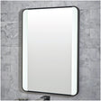 Scudo Mono Soft Square 500X700mm Mirror with Demister and Colour Change - MONO-500X700