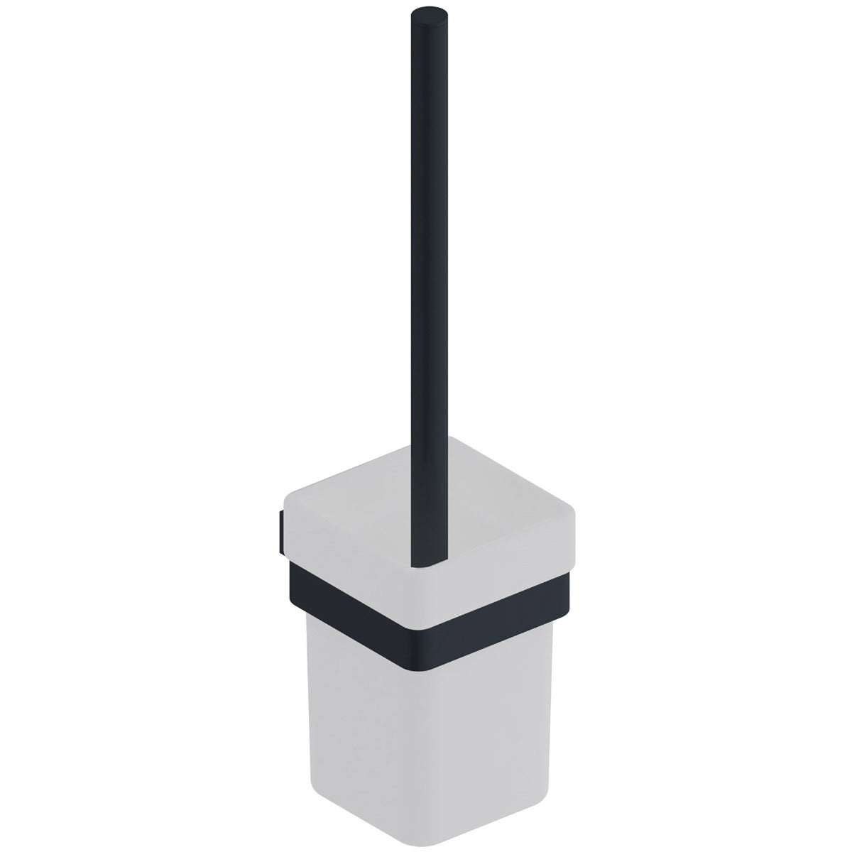 Scudo Mono Toilet Brush Set - Matt Black - MONOACC-009