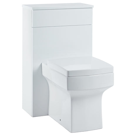 Scudo Muro WC Unit 500mm - Gloss White - MURO-WCUNIT-GWTE