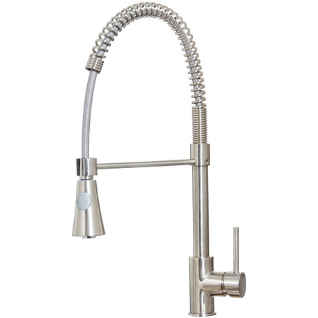 Scudo Tirare Kitchen Tap - Brushed Nickel - NICK38