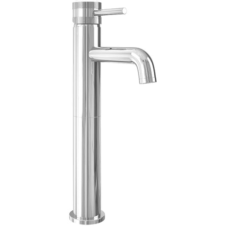 Scudo Core Tall Mono Basin Mixer Tap - Chrome - NU-004