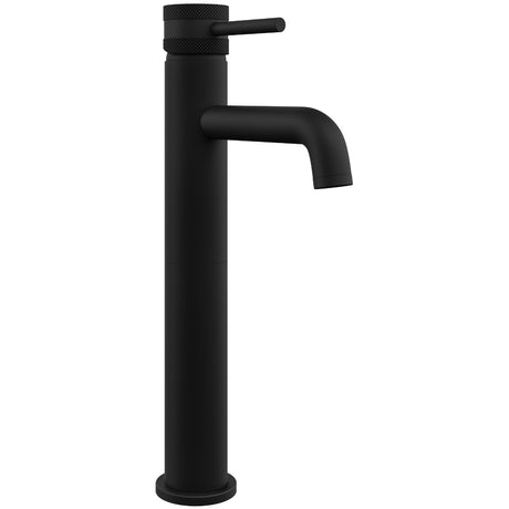 Scudo Core Tall Mono Basin Mixer Tap - Black - NU-005
