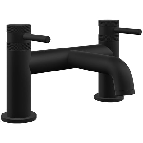 Scudo Core Bath Filler Tap - Matt Black - NU-008