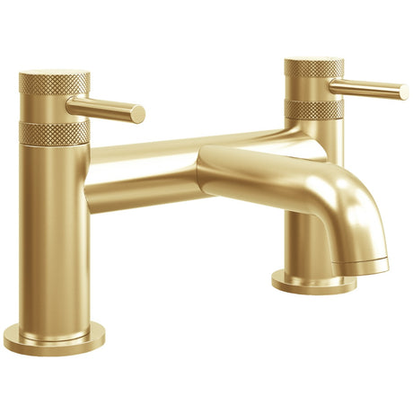 Scudo Core Bath Filler Tap - Brushed Brass - NU-009