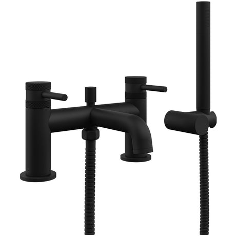 Scudo Core Bath Shower Mixer Tap - Black - NU-011