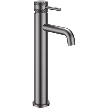 Scudo Core Tall Mono Basin Mixer Tap - Gunmetal - NU-032