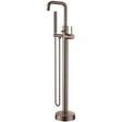 Scudo Core Freestanding Bath Shower Mixer Tap - Brushed Bronze - NU-041