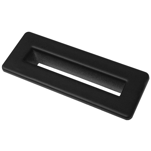 Scudo Rectangle Basin Overflow Insert - Black - OVERFLOWSQ-BLACK
