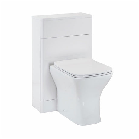 Scudo Rossini Back to Wall Unit - Gloss White - ROSSINI07