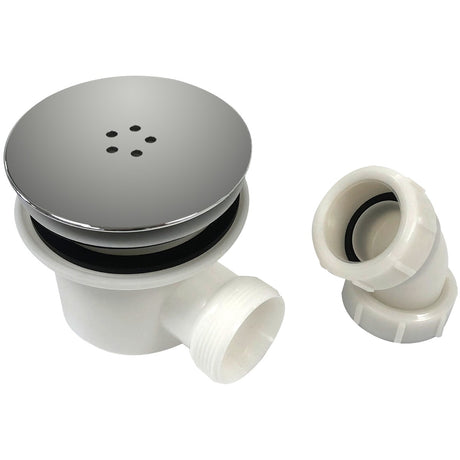 Scudo  Fast Flow Shower Waste 90mm for 40mm Trays - Chrome - S0044