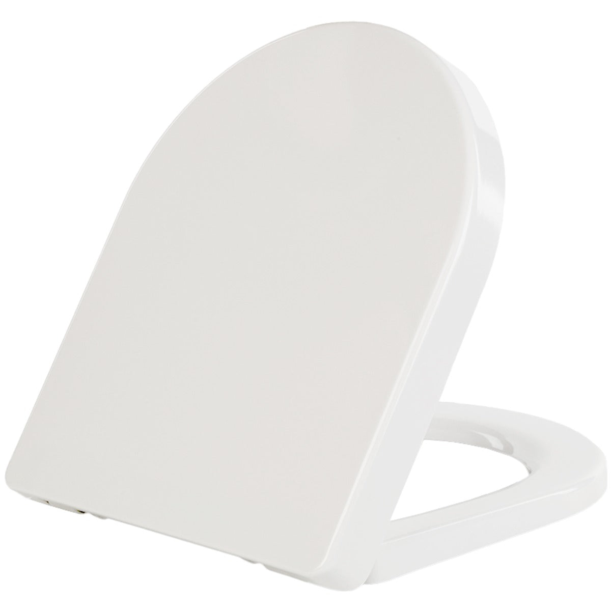 Scudo Spa Luxury Wrap Over Heavyweight Soft Close Toilet Seat - White - SEAT010