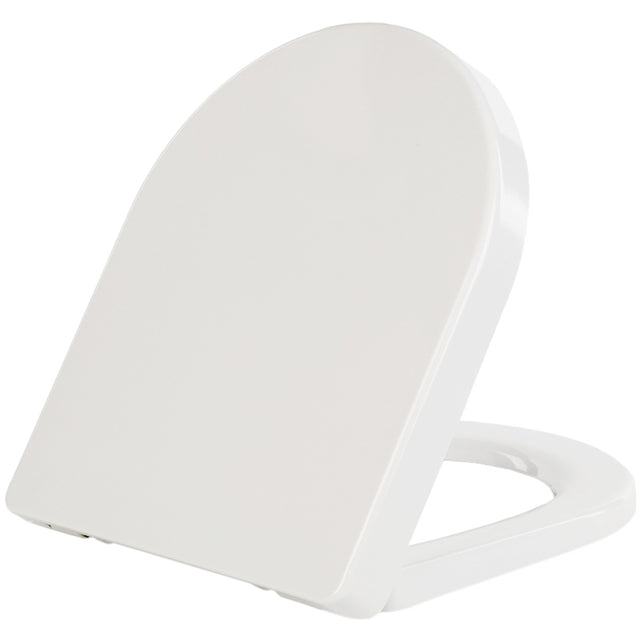Scudo Spa Luxury Wrap Over Heavyweight Soft Close Toilet Seat - White - SEAT010