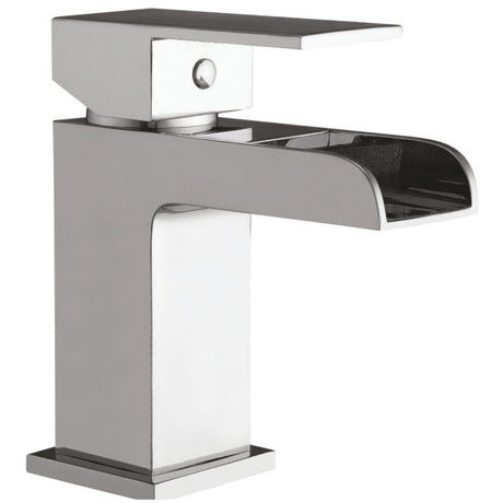 Scudo Victoria Mono Basin Mixer Tap with Push Waste - Chrome - TAP001