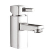 Scudo Forme Mono Basin Mixer Tap with Push Waste - Chrome - TAP011