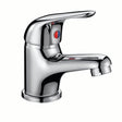 Scudo Tidy Mono Basin Mixer Tap with Push Waste - Chrome - TAP061 - TAP 'N' SHOWER