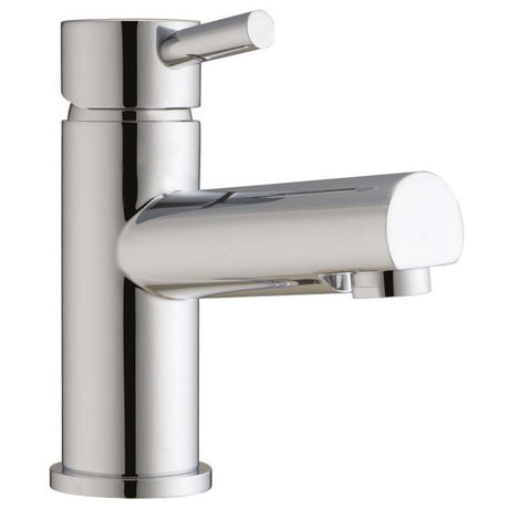 Scudo Premier Mono Basin Mixer Tap with Push Waste - Chrome - TAP101L