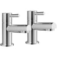 Scudo Premier Basin Taps Pair - Chrome - TAP106L