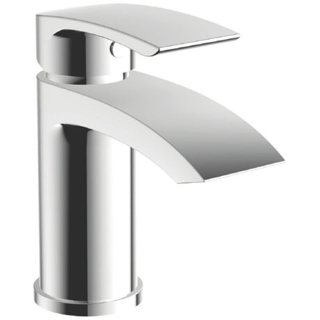 Scudo Belini Mono Basin Mixer Tap with Push Waste - Chrome - TAP201
