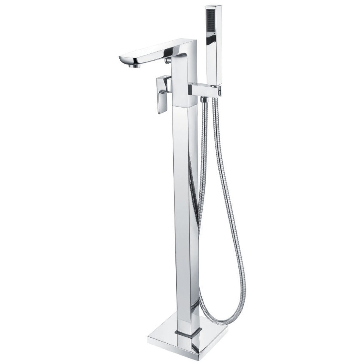 Scudo Muro Freestanding Bath Shower Mixer Tap - Chrome - TAP240L