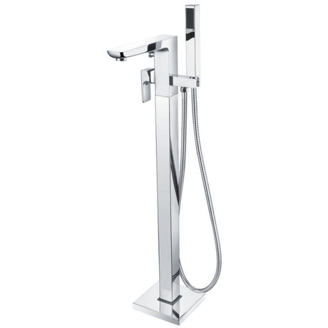 Scudo Muro Freestanding Bath Shower Mixer Tap - Chrome - TAP240L