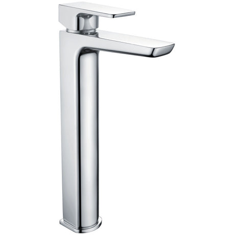 Scudo Muro High Rise Mono Basin Mixer Tap - Chrome - TAP244L