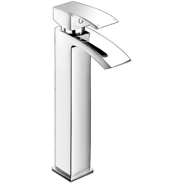 Scudo Descent Tall Mono Basin Mixer Tap - Chrome - TAP252L