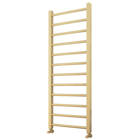 Scudo Vibe Towel Radiator 500 x 1200mm - Brushed Brass - VI-12-50-BB