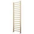 Scudo Vibe  Towel Radiator 500 x 1600mm - Brushed Brass - VI-16-50-BB