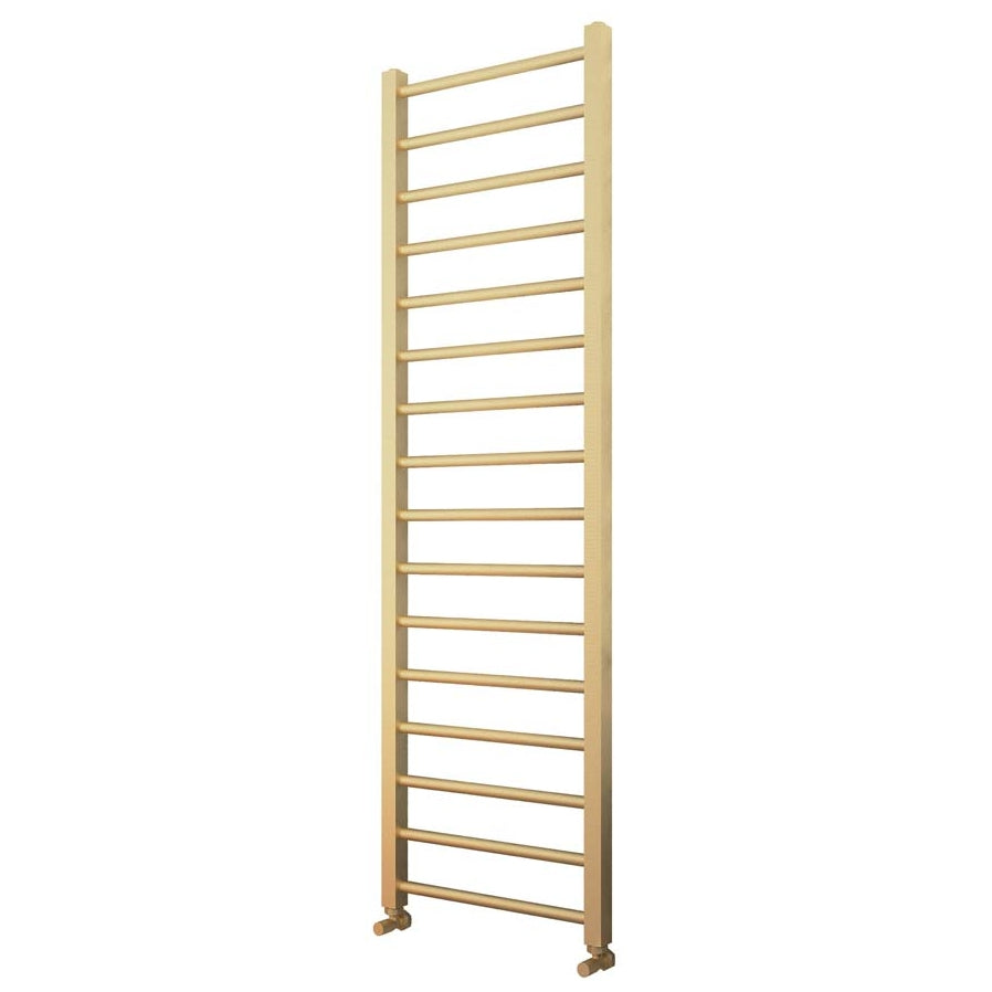 Scudo Vibe  Towel Radiator 500 x 1600mm - Brushed Brass - VI-16-50-BB