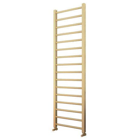 Scudo Vibe  Towel Radiator 500 x 1600mm - Brushed Brass - VI-16-50-BB