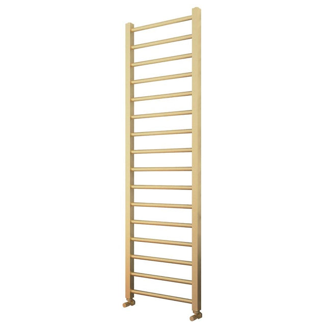 Scudo Vibe  Towel Radiator 500 x 1600mm - Brushed Brass - VI-16-50-BB