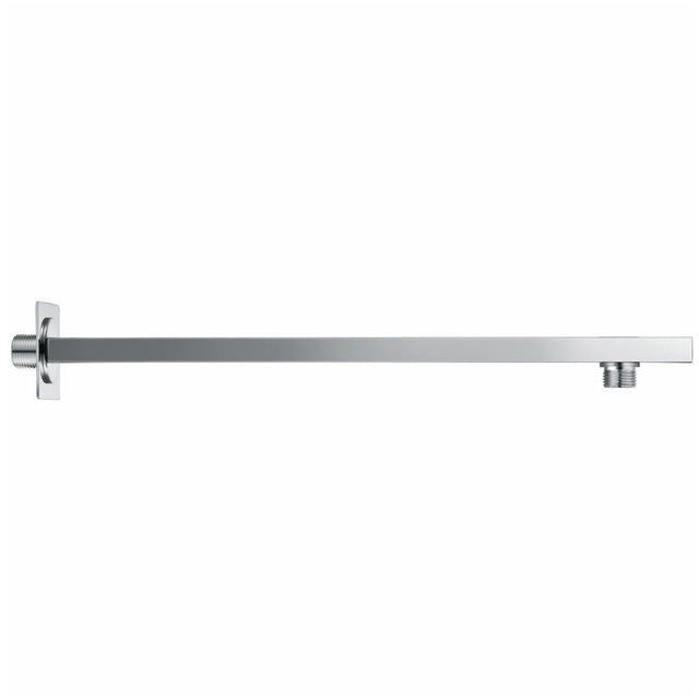 Scudo Square Extended Wall Shower Arm - Chrome - WALLARM004L - TAP 'N' SHOWER