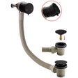 Scudo Bath Filler Overflow with Click Clack Waste - Matte Black - WASTE103ORB