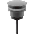 Scudo Universal Basin Waste - Gunmetal - WASTE110GM - TAP 'N' SHOWER