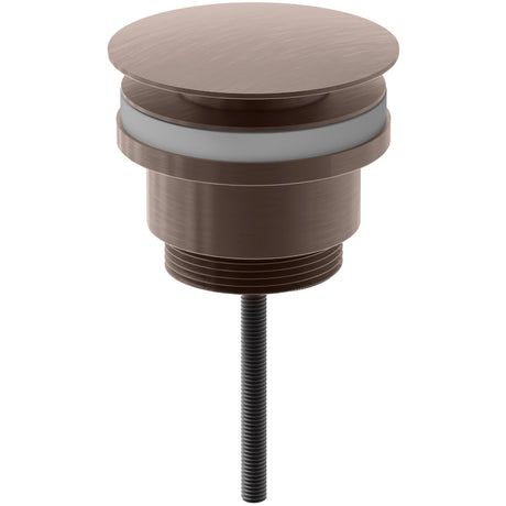 Scudo Universal Basin Waste - Brushed Bronze - WASTE114BZ