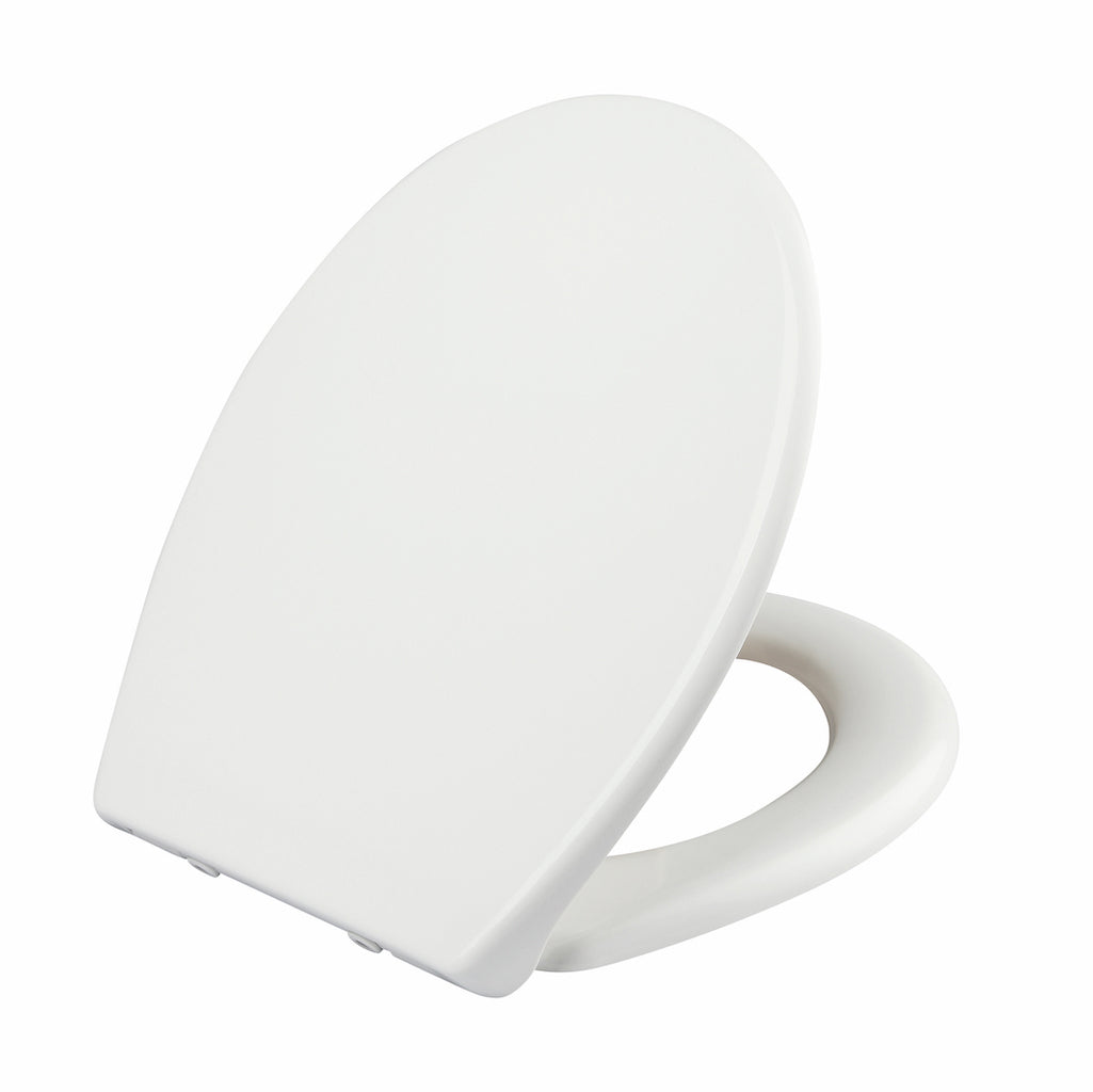 Scudo Universal PP Soft Close Top Fix Soft Close Toilet Seat - White - SEAT003PP