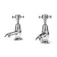 Nuie Selby Manual Xhead Basin Taps Pair - Chrome - SEL301DX - TAP 'N' SHOWER