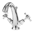 Nuie Selby Xhead Pop Up Waste Mono Basin Mixer Tap - Chrome - SEL305DX - TAP 'N' SHOWER