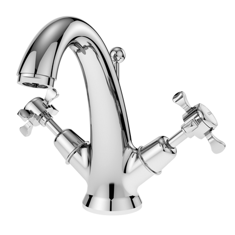 Nuie Selby Xhead Pop Up Waste Mono Basin Mixer Tap - Chrome - SEL305DX