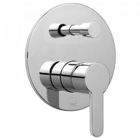 Vado Sense Concealed chrome single lever wall mounted manual shower valve with diverter