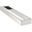 Vado Shama Double Towel Rail 350mm chrome wall mounted rectangular design with rounded edges