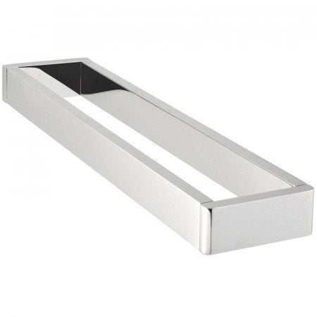 Vado Shama Double Towel Rail 350mm chrome wall mounted rectangular design with rounded edges