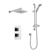 Kartell Element Concealed Thermostatic Shower Valve with Diverter - Chrome - SHO010EL
