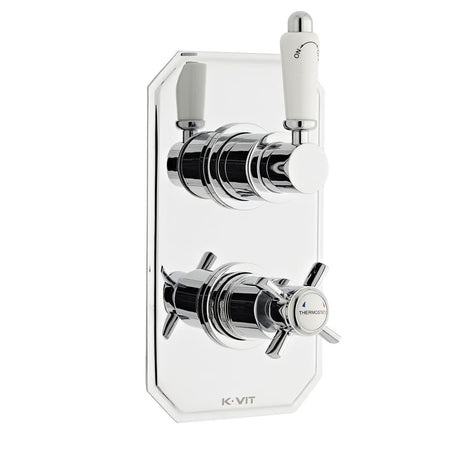 Kartell Klassique Concealed Thermostatic Shower Valve - Chrome - SHO042KL