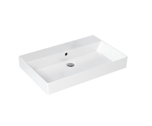 Britton Shoreditch Frame No Tap Hole Basin 700mm - White Gloss - SHR.017 NTH+
