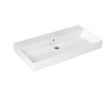 Britton Shoreditch Frame No Tap Hole Basin 850mm - White Gloss - SHR.018 NTH+