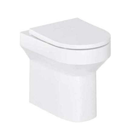 Britton Soft Close Shoreditch round white toilet seat and cover with soft close feature and durable carbamide construction