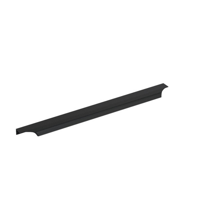 Britton Shoreditch Aluminium Matt Black Furniture Handle designed for modern interiors