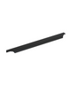Britton Shoreditch Aluminium Matt Black Furniture Handle designed for modern interiors
